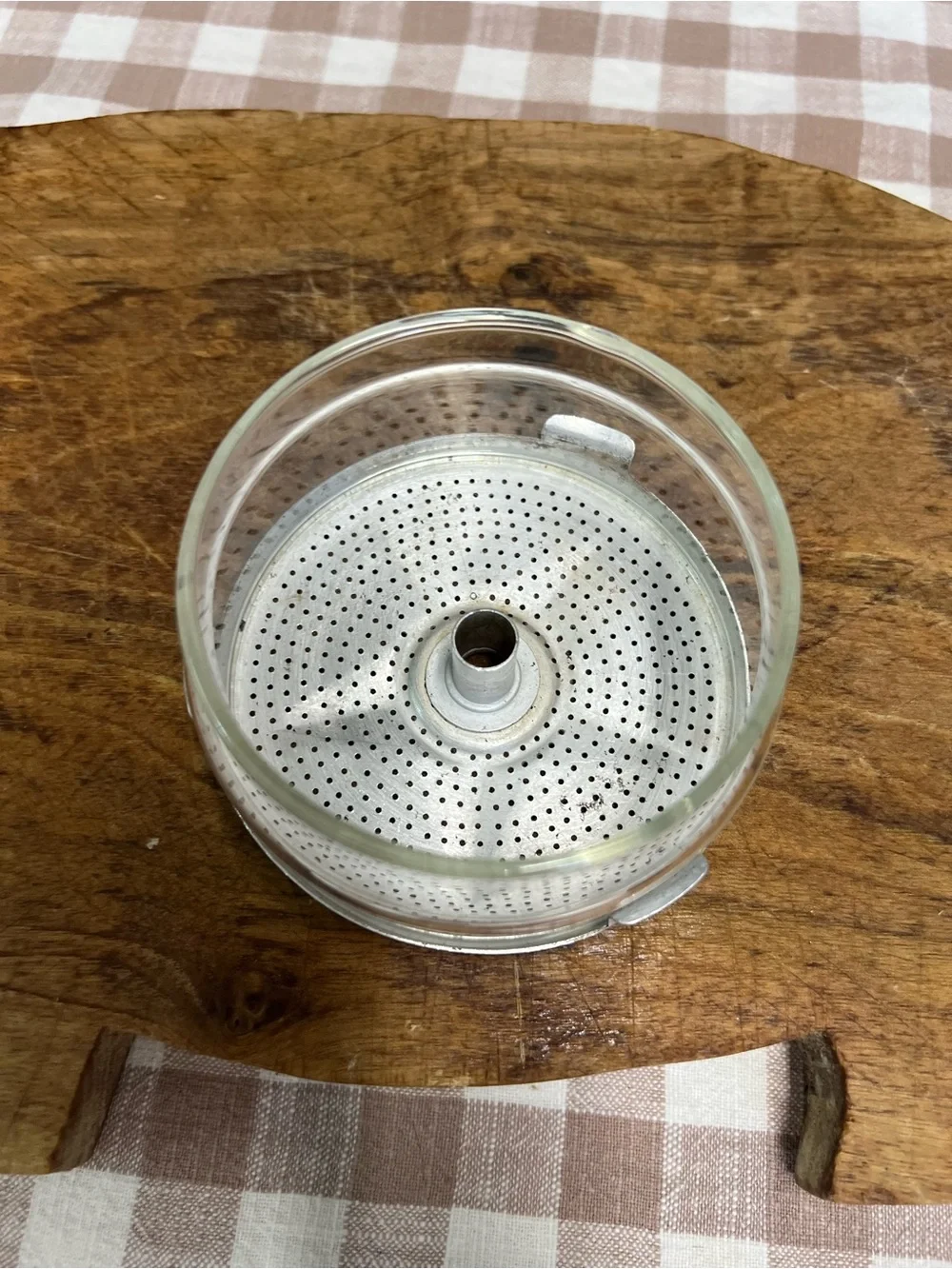 Pyrex flamware parts glass and metal basket coffee pot replacement parts